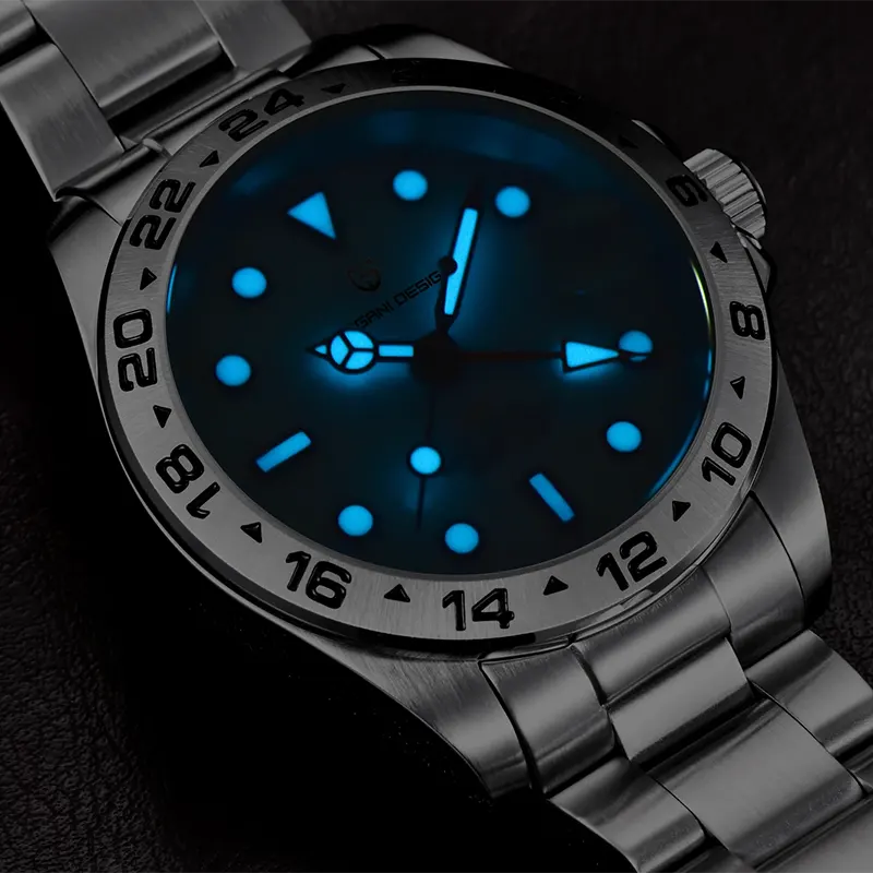 Pagani Design PD-1762 Explorer II GMT White Dial Men's Watch